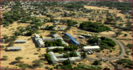 An aerial view of Lodwar Town where the Turkana County headquarters sit.